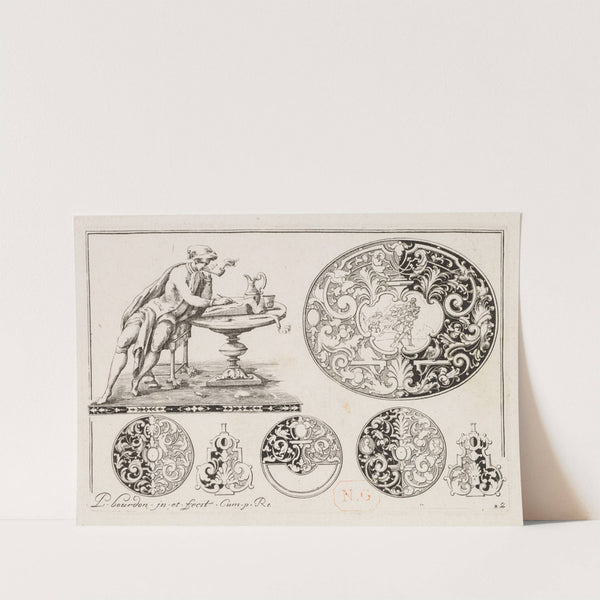 #2 from ‘Livre second essais de gravjre’ second book of Engraved Designs (c. 1703) by Pierre Bourdon
