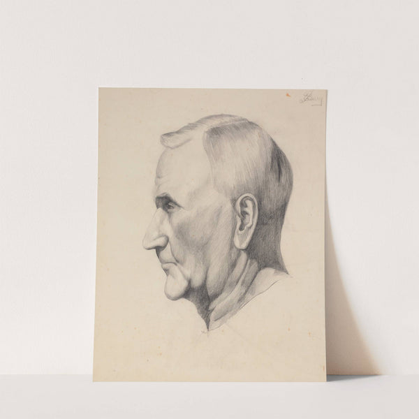 2 heads from life. (Man's head) by Elizabeth Berry