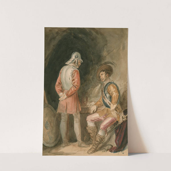 2 men by John Massey Wright