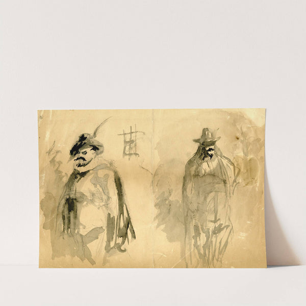 2 musketeers by Thomas Nast