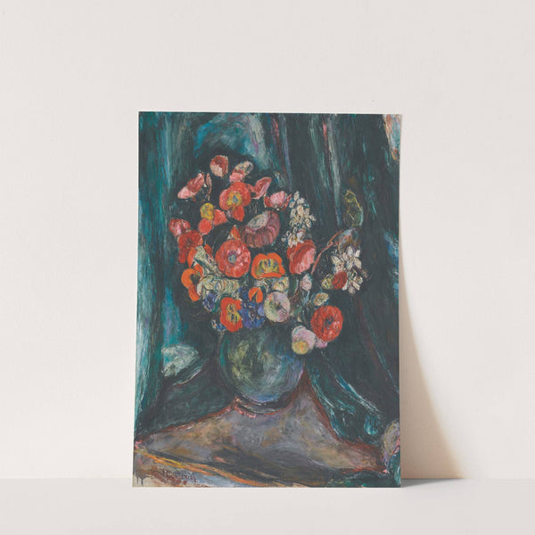 2 Still Life With Poppies by Abraham Manievich