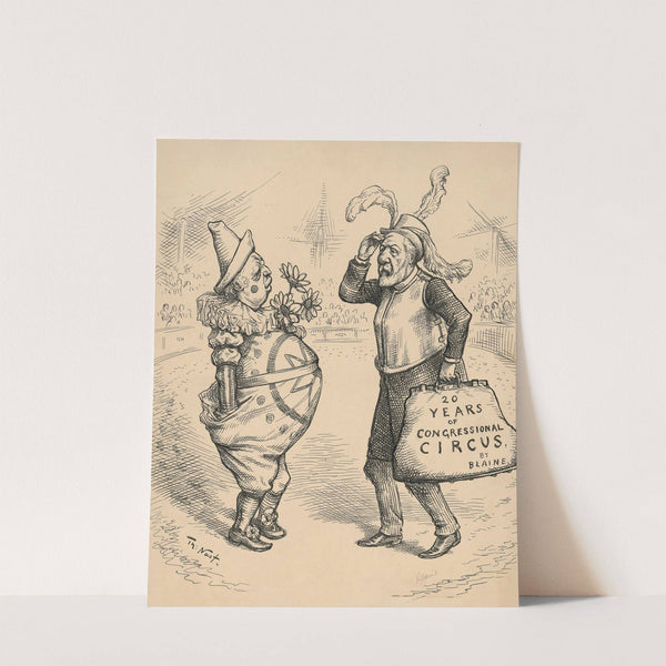 20 years of congressional circus (1885) by Thomas Nast