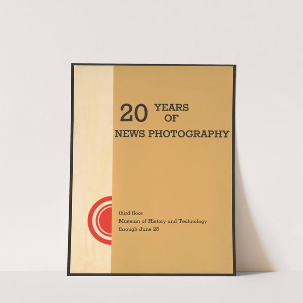 20 years of news photography third floor Museum of History and Technology through June 26 by Robert Widder