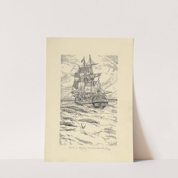 21. - And the Ship Left Home Bay for the Sea by Andrej Kováčik