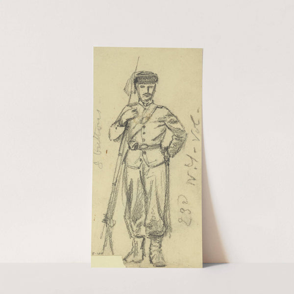 23rd N.Y. Vol (1861-1863) by Alfred Rudolph Waud