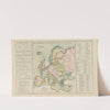 25 Division Générale, de l’Ancien continent, suivant les modernes. Europe (1793) by Claude Buy de Mornas