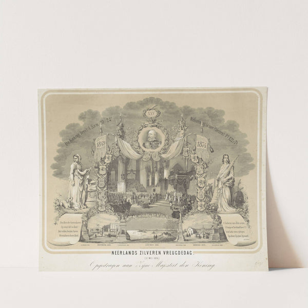 25-jarig regeringsjubileum van Willem III, koning der Nederlanden, 1874 (1874-1876)