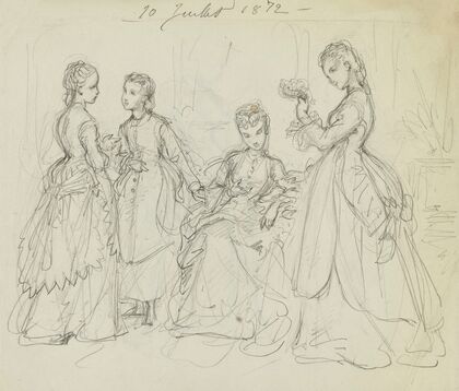 4 femmes dans un intérieur (1872)