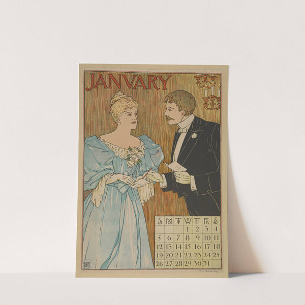 January (1896) by Ferdinand Schuyler Mathews
