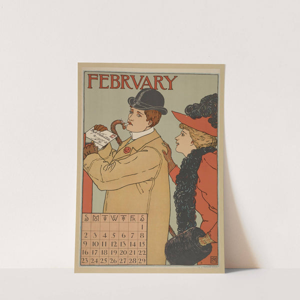 February (1896) by Ferdinand Schuyler Mathews