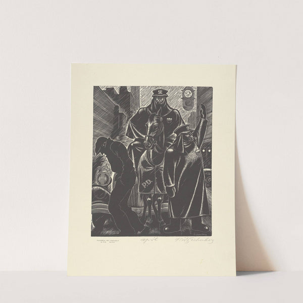 April (1935–43) by Fritz Eichenberg