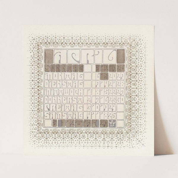 April (1903) by Alfred Roller