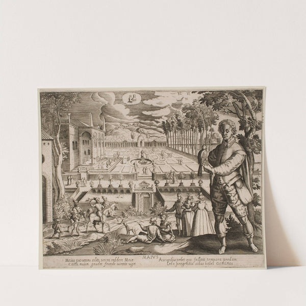 May (1610) by Jacques Callot