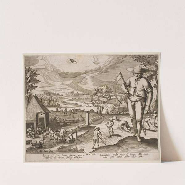 June (1610) by Jacques Callot