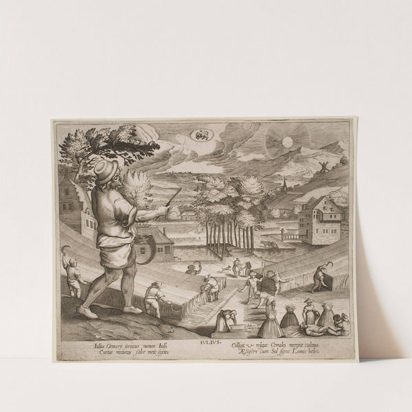 July (1610) by Jacques Callot