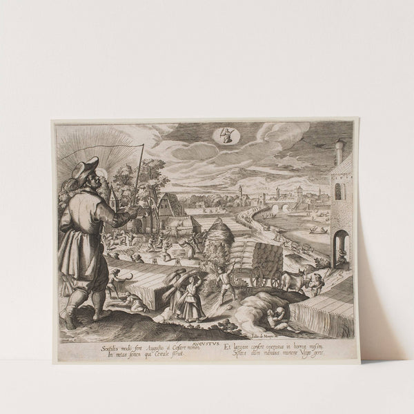 August (1610) by Jacques Callot