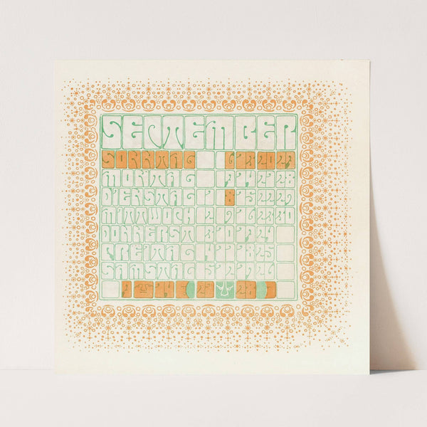 September (1903) by Alfred Roller