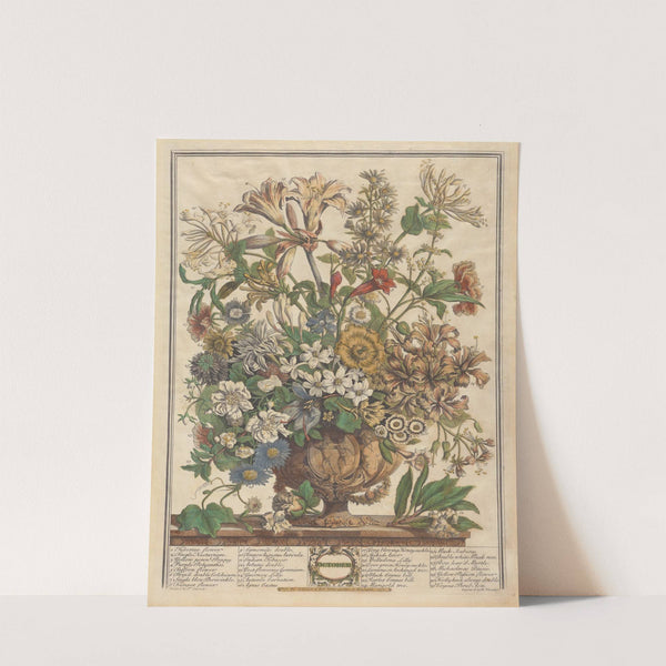 October (1730) by Pieter Casteels III