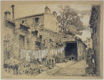 49 rue Didot (futur square du Moulin-Vert)