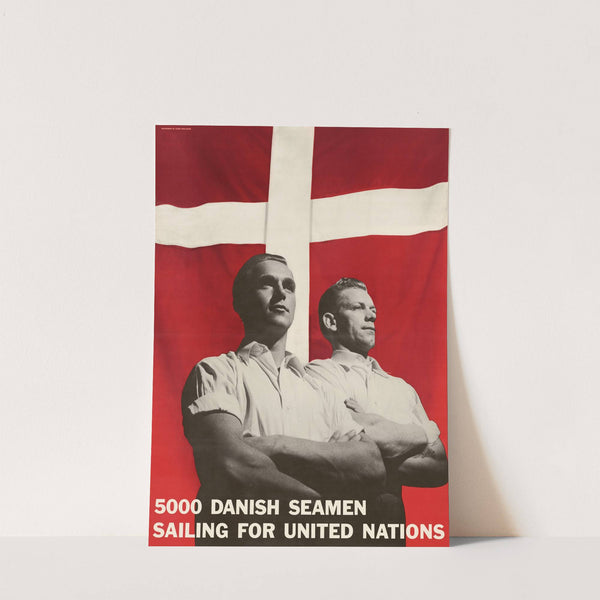 5,000 Danish Seamen Sailing for United Nations by Louise Dahl-Wolfe