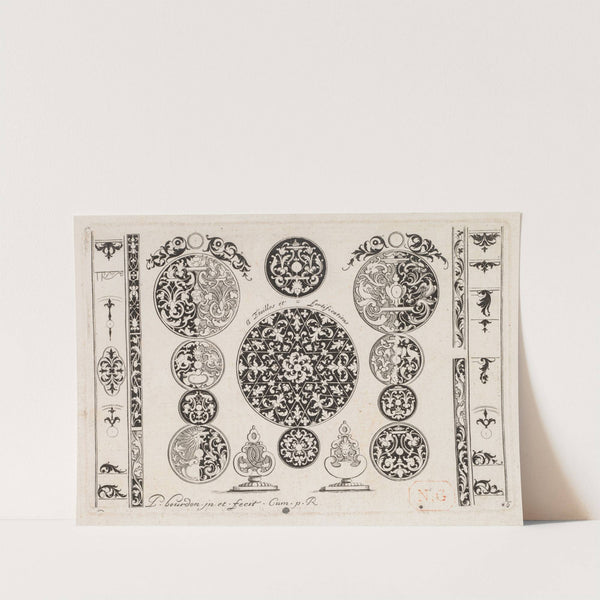 #6 from ‘Livre second essais de gravjre’ second book of Engraved Designs (c. 1703) by Pierre Bourdon