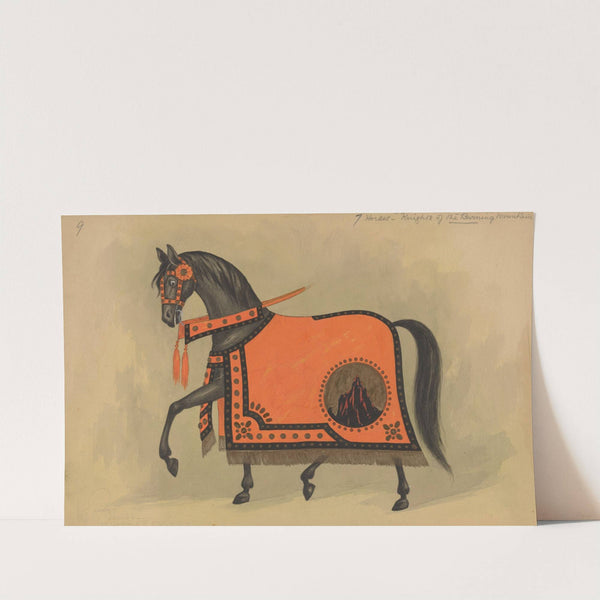 7 Horses-Knights of the Burning Mountain (1912 - 1924) by Will R. Barnes