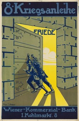 8. Kriegsanleihe, Friede, Wiener-Kommerzial-Bank … (1918)