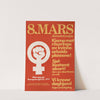 8. mars demonstrasjon; Kjemp mot raseringa av kvinnearbeidsplassene! (1976) by Kvinnefronten (The Women's Front)