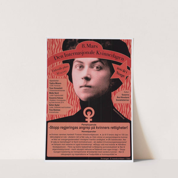 8. mars. Den Internasjonale Kvinnedagen (2014) by Kvinnefronten (The Women's Front)