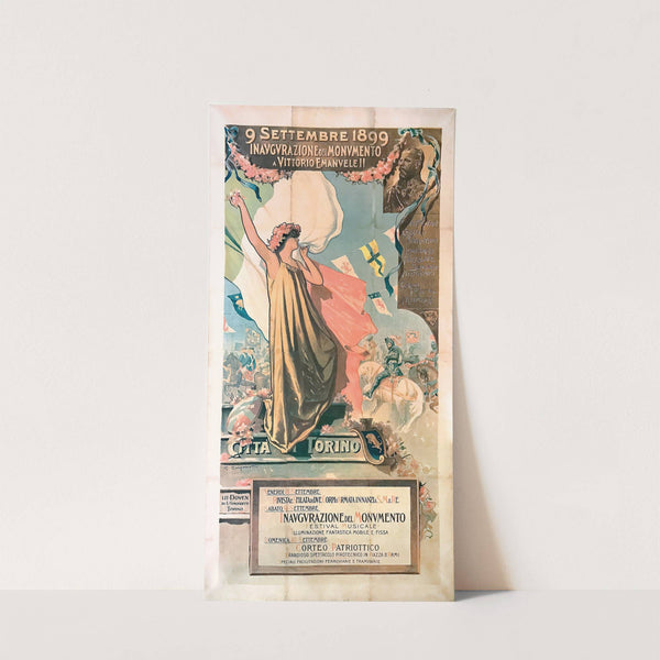 9 Settembre 1899, Inaugurazione Al Monumento Di Vittorio Emanuele Ii by Giovanni Battista Carpanetto