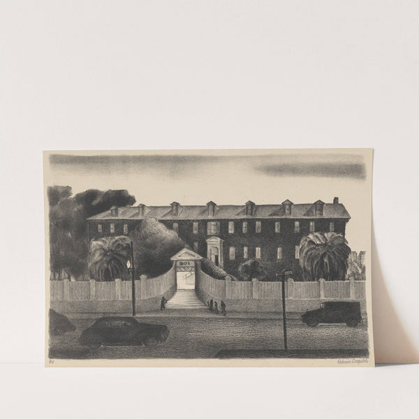 901 (Street View, Unidentified Building) by Marguerite Redman Dorgeloh
