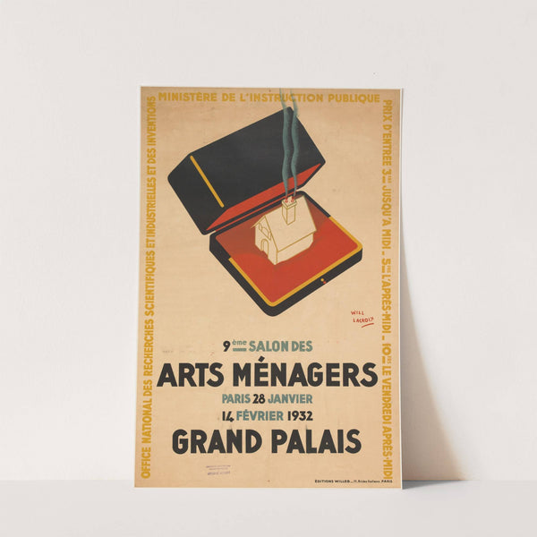9ème salon des arts ménagers Grand Palais (1932) by Will Lacroix
