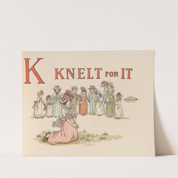 A Apple Pie Pl 10 (1900) by Kate Greenaway