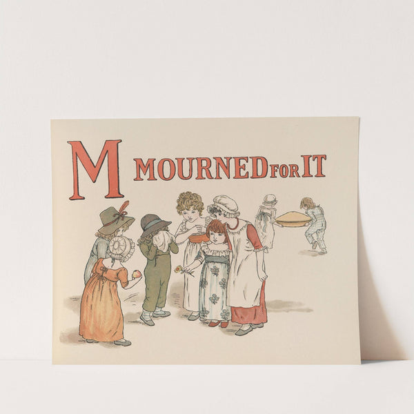 A Apple Pie Pl 12 (1900) by Kate Greenaway