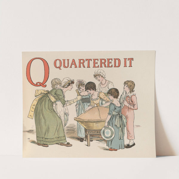 A Apple Pie Pl 16 (1900) by Kate Greenaway