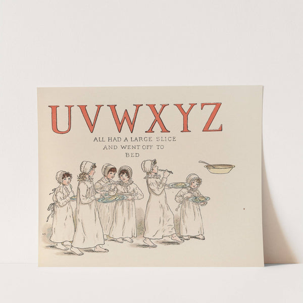 A Apple Pie Pl 20 (1900) by Kate Greenaway