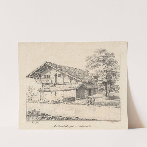 A Armühle près d’Interlaken (1915-1945) by Jacques Henri Juillerat