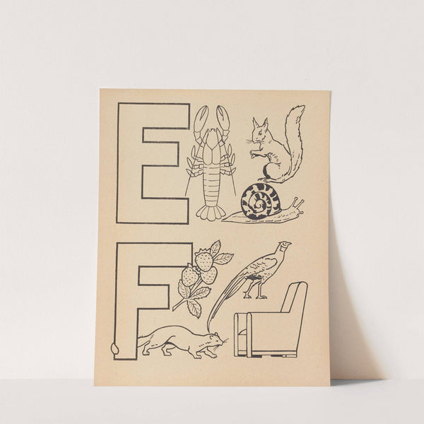 A. B. C. à colorier Pl.07 (1938) by Gaston Marechaux