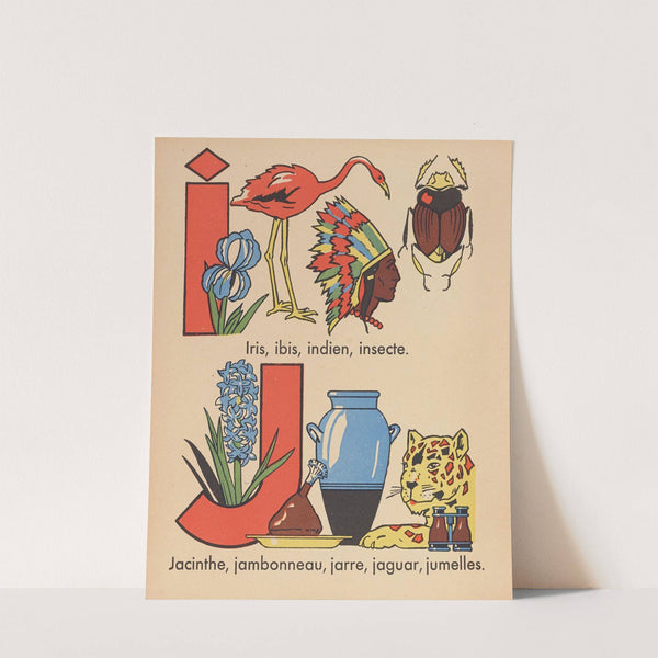 A. B. C. à colorier Pl.10 (1938) by Gaston Marechaux