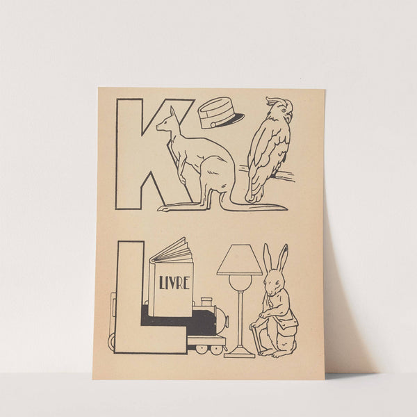 A. B. C. à colorier Pl.13 (1938) by Gaston Marechaux