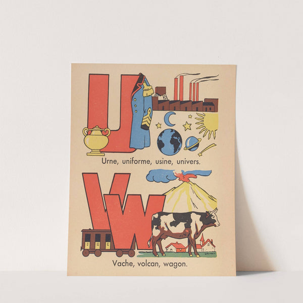 A. B. C. à colorier Pl.22 (1938) by Gaston Marechaux