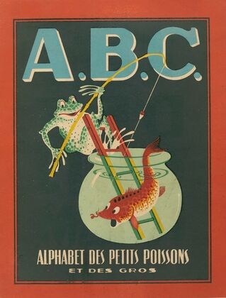 A. B. C.; Alphabet des petits poissons et des gros Pl.01 (1944)