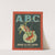 A. B. C.; Alphabet des petits poissons et des gros Pl.01 (1944) by Maurice Lorrain