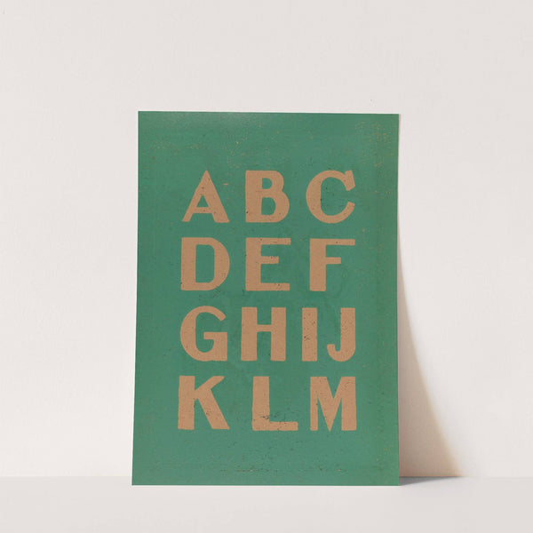 A. B. C.; Alphabet des petits poissons et des gros Pl.02 (1944) by Maurice Lorrain