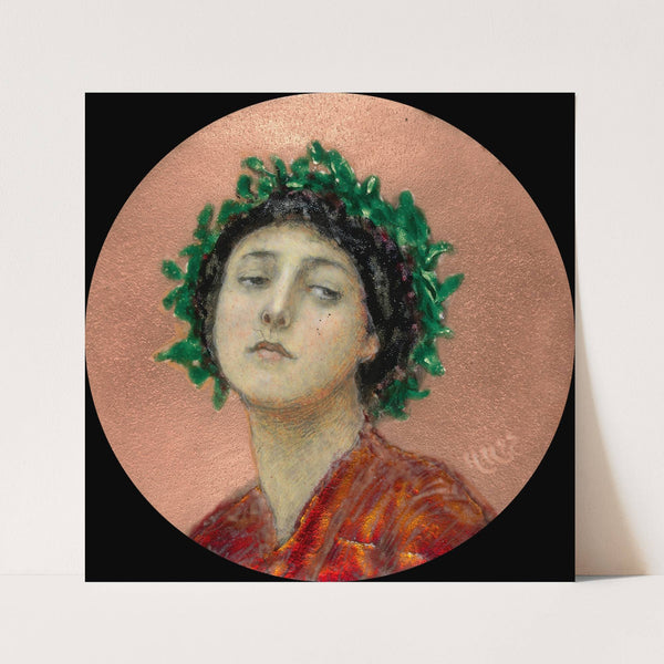 A Bacchante by Sir Hubert von Herkomer