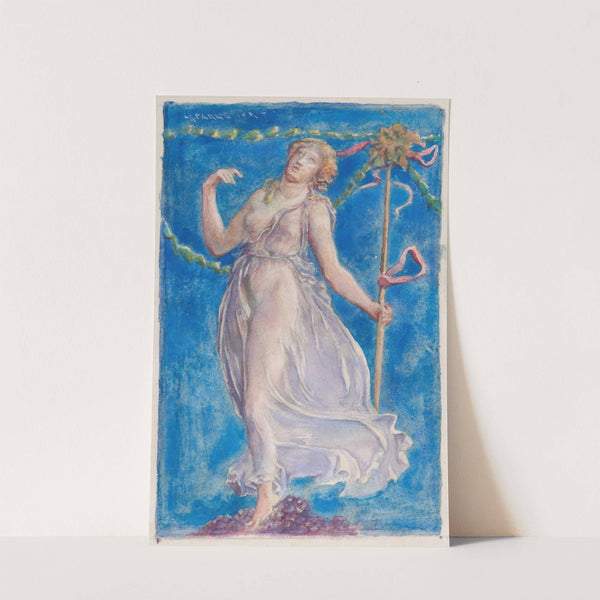 A Bacchante (1897) by John La Farge