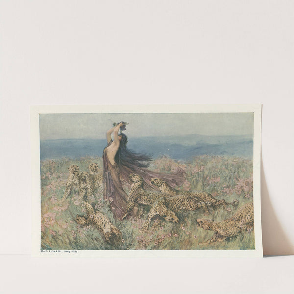 A Bacchante (1911) by Arthur Wardle