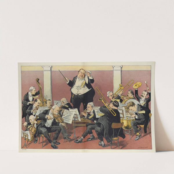 A bad outlook for harmony (1909) by Louis Glackens