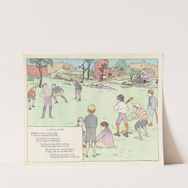 A ball game by Ethel Mars