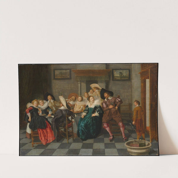 A Banquet by Dirck Hals